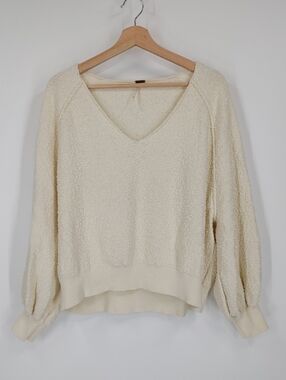 Free People Popcorn Textured Sweater